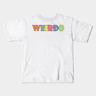 Embrace your weirdness sticker pack Kids T-Shirt